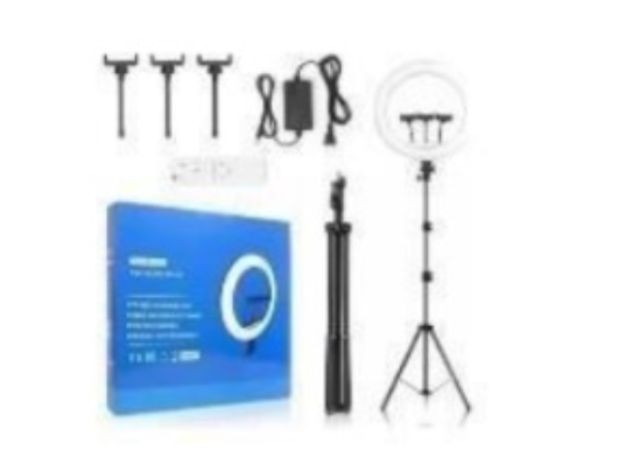 &u+ PANEL LED ARO SELFIE CELULAR 45CM + TRIPODE (5301)